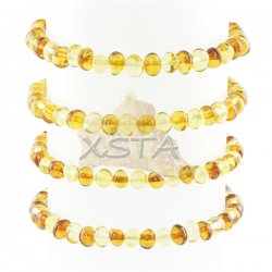 Baltic amber baroque bracelet